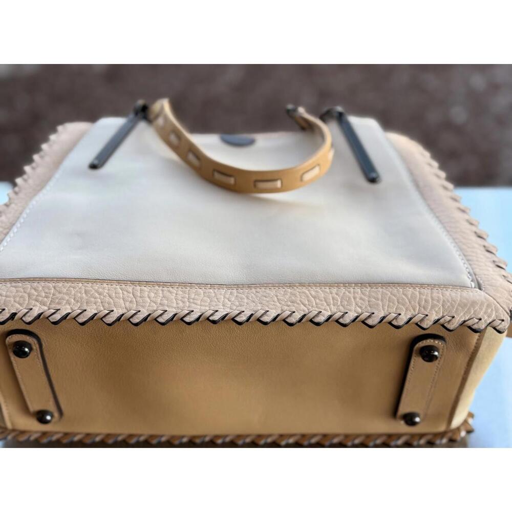Coach Dreamer Rogue Colorblock Whipstitch Suede Calf Leather - Picture 12 of 15